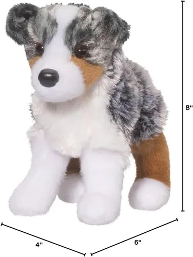 Vista 2 de Douglas Steward Animal de Peluche de Perro Pastor Australiano