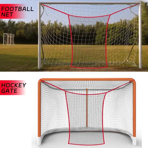 Vista 4 de Simgoing Accesorio extensor de red de golf para práctica de golf para 7 o 10 pies, redes de golf, béisbol, sóftbol, alto impacto, astillado