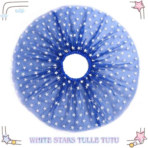 Vista 3 de TWINKLEDE Falda del 4 de julio, falda patriótica de tutú para el Día de la Independencia, falda de baile para mujeres y niñas