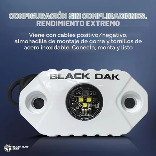 Vista 3 de Black Oak Luces LED marinas LED para barco, luces de acento marino, luces de pesca, luces de cortesía, luces de cubierta, luces blancas regulables