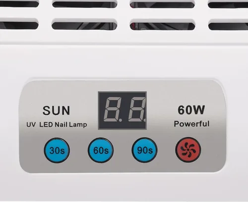 Vista 6 de Lámpara de uñas 5 en 1, colector de polvo de uñas con taladro de uñas y lámpara de escritorio LED, lámpara LED de uñas para esmalte de gel