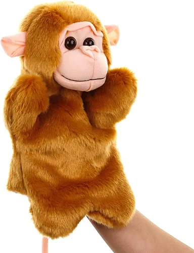 Vista 14 de RIY Marioneta de mano - Zoo Amigos Animales Educativos Marionetas Osito