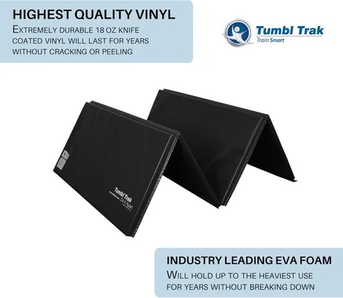 Vista 3 de Tumbl Trak Colchoneta plegable para gimnasia