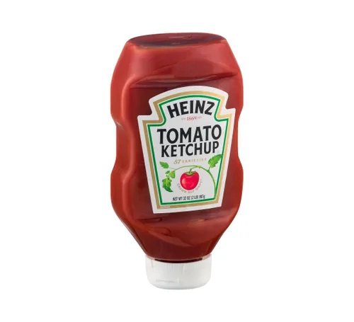 Vista 32 de Heinz Ketchup de tomate mezclado con chipotle, botella exprimible de 14 onzas