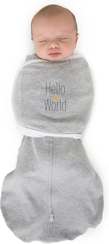 Vista 23 de SwaddleDesigns Saco Envolvente Omni de 6 Vías con Brazos Arriba para Recién Nacido, Más Opciones para Calmar el Reflejo de Sobresalto, Mejora