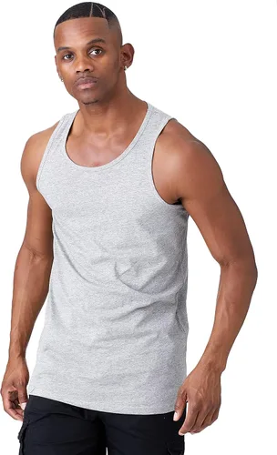 Vista 13 de Remera informal de jersey, sin mangas, lisa, básica (talles hasta 3XL, varios colores), para hombre.