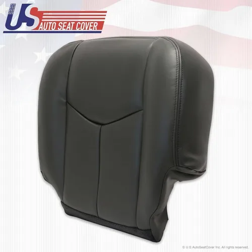 Vista 5 de 2003 2004 2005 2006 para Chevy/GMC Duramax Truck Driver Bottom Seat Cover Gris Oscuro