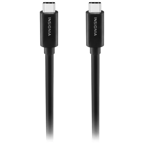 Vista 50 de Insignia Cable trenzado USB-C a USB-C (5 pies, morado claro)