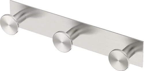Vista 7 de Gatco 1288B Glamour - Gancho triple para bata de 3 ganchos, gancho montado en la pared para toallas de baño, batas y abrigos, 11 pulgadas de Latón