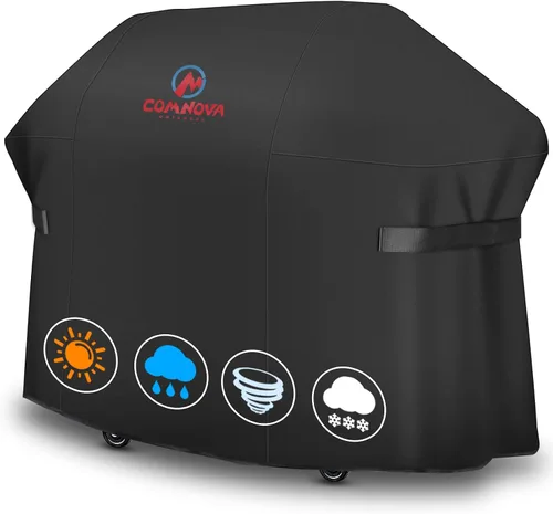 Vista 15 de Comnova Cubierta para Parrilla de 30 Pulgadas - 7105 Cubiertas de BBQ para Parrilla de Gas Weber Spirit 210 Resistente e Impermeable, Cubierta