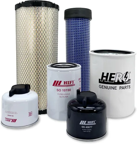 Vista 2 de HERO® Kit de filtro de mantenimiento para tractor utilitario John Deere 5045E Tier 2