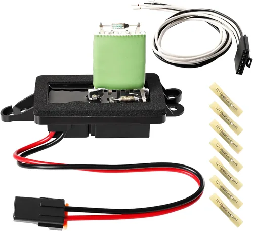 Vista 9 de FAERSI 89019100 Kit de resistencia de motor de ventilador de HVAC con arnés de repuesto para Chevy Trailblazer GMC Envoy 2002-2009, Buick Rainier