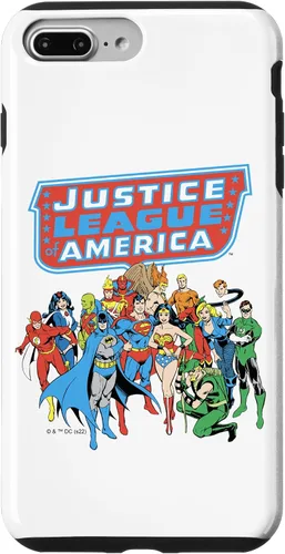 Vista 12 de Funda para iPhone 16 DC Comics Justice League Of America Group Shot