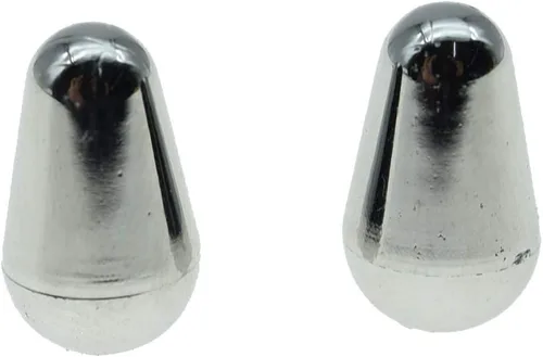 Vista 7 de KAISH 2 piezas Interruptor Selector de Pastilla de 5 Vías Punta Interruptor Tapa Interruptor Botón para USA Stratocaster/Strat Envejecido Blanco