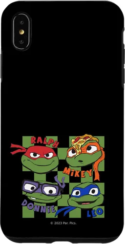 Vista 11 de iPhone 12/12 Pro Teenage Mutant Ninja Turtles: Mutant Mayhem Turtle Heads Case