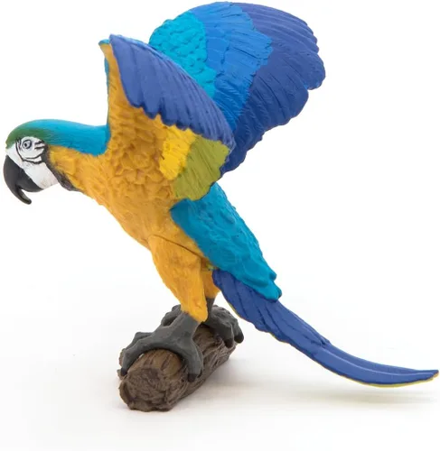Vista 7 de Papo - Figura de loro guacamayo azul - 3 años + 2-Multicolor