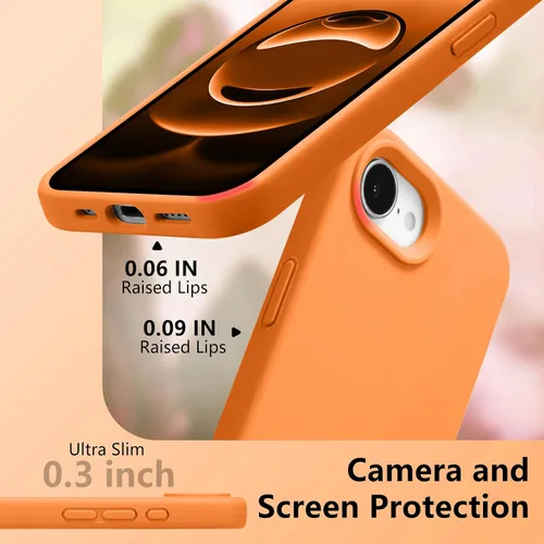 Vista 636 de Funda magnética de silicona para iPhone 13 Pro, color blanco antiguo [Compatible con Magsafe] [Forro de microfibra suave antiarañazos], funda