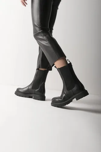 Vista 6 de JATAREA Botines y botas de cuero para mujer