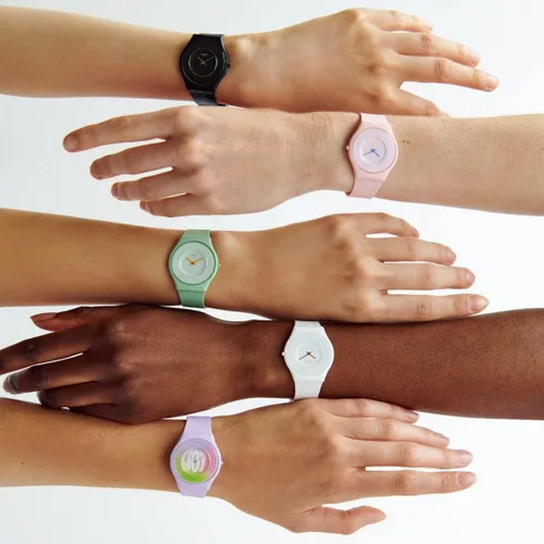 Vista 8 de Watch Swatch Skin Classic Biosourced SS09V101 TIME FOR JOY strap