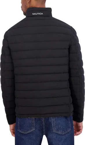 Vista 30 de Chaqueta Nautica de hombres elastizada Reversible peso medio