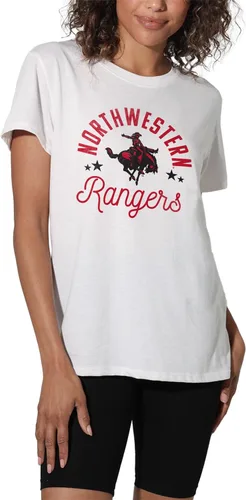 Vista 213 de Colección oficial de camisetas sueltas para mujer, color blanco