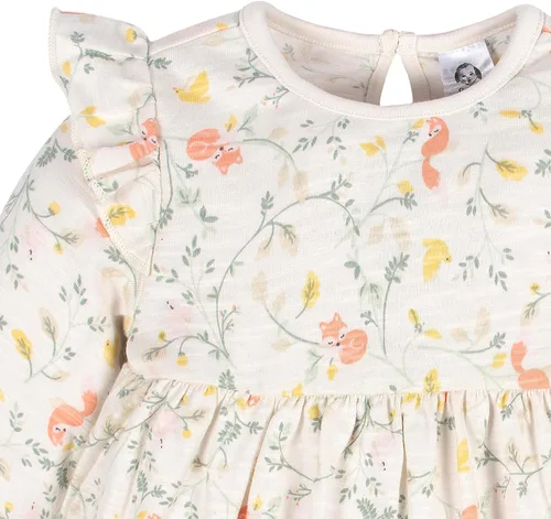Vista 3 de Gerber Paquete de 2 vestidos de manga larga para bebés y niñas pequeñas