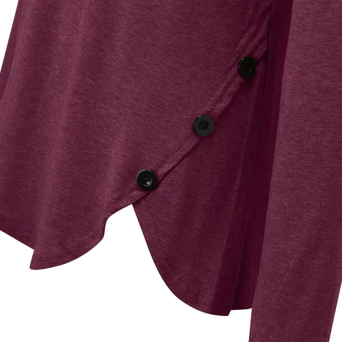 Vista 7 de Blusa de seda de manga corta para mujer, blusa casual de moda, tops Mod BOD