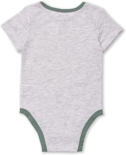 Vista 3 de STAR WARS Baby Yoda - Body para niño de 3 unidades, para recién nacidos y bebés, color negrogris