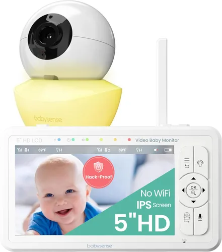 Vista 11 de Babysense Cámara complementaria de repuesto para monitor de bebé HDS2, solo funciona con monitores HDS2, requiere unidad principal HDS2
