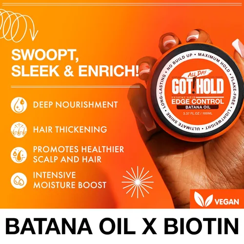 Vista 3 de Extreme hold Batana Oil Edge Control 3.37 fl.oz/3.4 fl oz