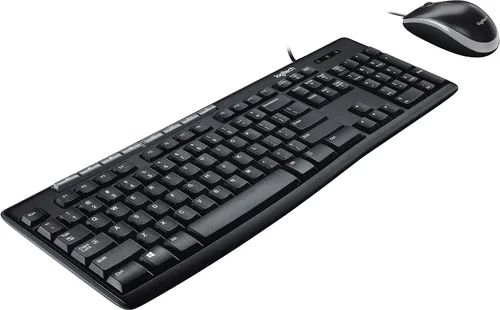 Vista 4 de Logitech Media Combo MK200 Teclado de tamaño completo y ratón óptico de alta definición