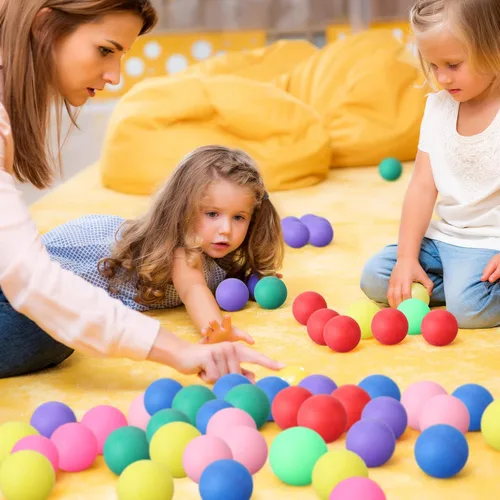 Vista 6 de Chivao 200 pelotas de tenis de mesa, lavables, juego de tenis de mesa, mini bolas de plástico para piscina, carnaval, fiesta