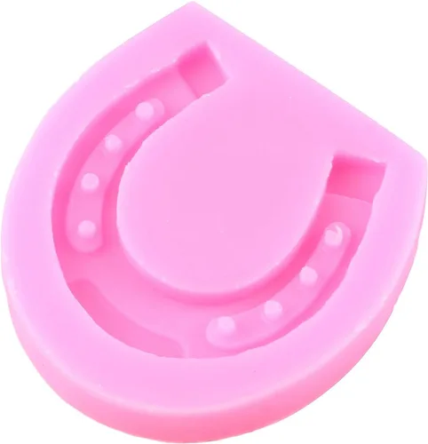 Vista 8 de ZiXiang Molde de silicona para caballo, moldes de herradura para pezuñas de herradura, molde de caramelo para decoración de pasteles de azúcar