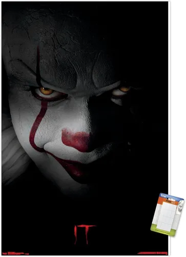 Vista 11 de Trends International IT-Pennywise - Póster de pared, 14.725 x 22.375 pulgadas, versión enmarcada de madera de granero