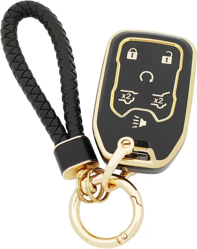 Vista 39 de Funda para Llavero de Coche Llavero Funda de Llave de TPU Suave Carcasa de Protección Portallaves Accesorios