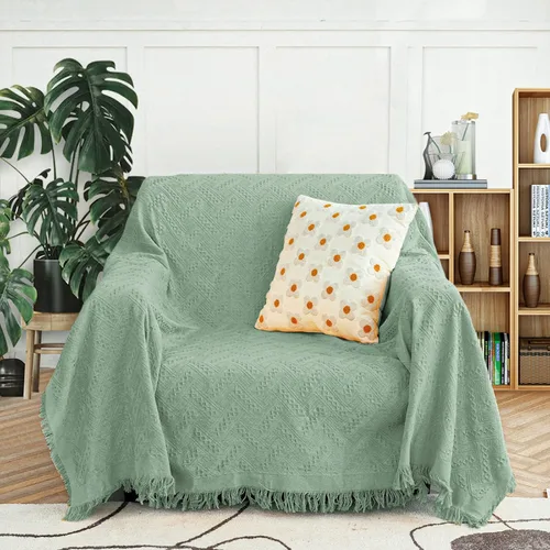Vista 23 de MYSKY HOME - Funda para sofá, fundas para sofás, funda para silla extragrande, funda para sofá geométrico de color chocolate, funda para sofá