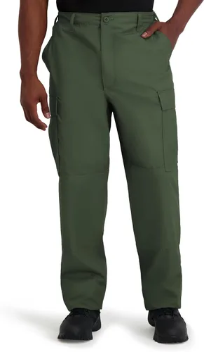 Vista 13 de Propper Pantalones de uniforme militar BDU con cremallera y bolsillos cargo para hombre Negro