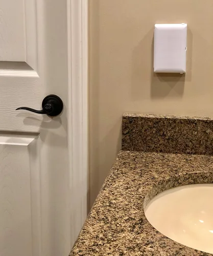 Vista 7 de Cubierta de salida de pared para mascotas para bebé y niño pequeño moderno Decora Leviton Legrand de estilo ancho, protector de seguridad eléctrico