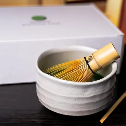 Vista 5 de Dr. Weil Matcha Kari - Bolsa de 20 gramos de polvo de té verde matcha - Grado ceremonial japonés Auténtico polvo de té verde matcha japonés