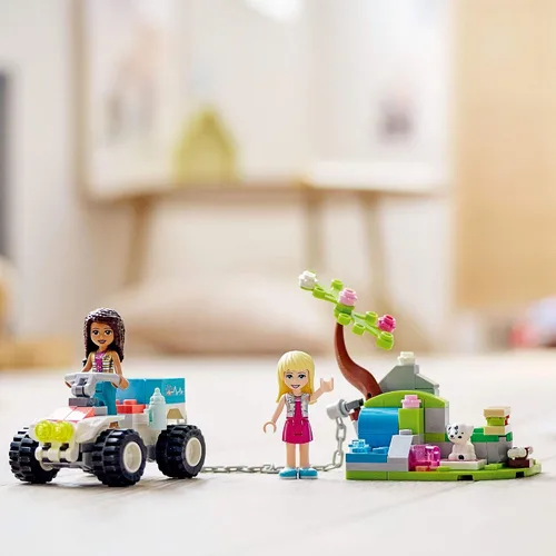 Vista 7 de LEGO Friends Vet Clinic Rescue Buggy 41442 Kit de construcción; juguetes coleccionables de Clínica veterinaria para niños de 6 años en adelante