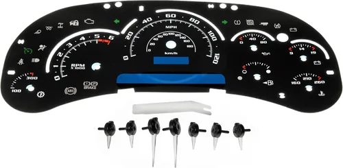 Vista 2 de Dorman 10-0104B Kit de actualización de grupo de instrumentos - Estilo Escalade con temperatura de transmisión compatible con modelos seleccionados