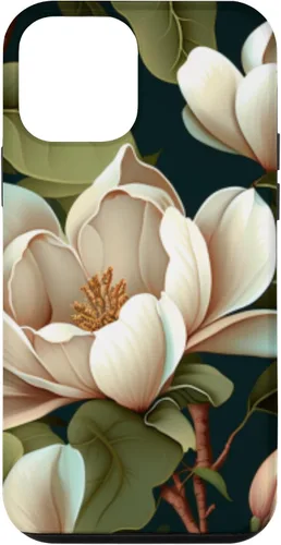 Vista 16 de Carcasa Magnolia Floral para iPhone 17