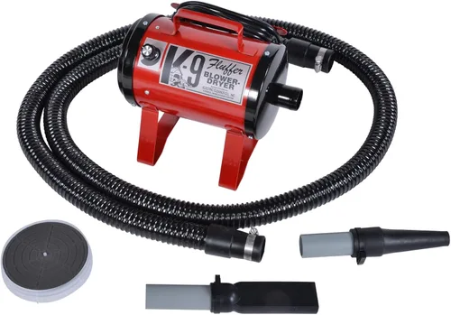 Vista 16 de Electric Cleaner Company K9 Fluffer - Secador de perros - Potente soplador portátil para perros y mascotas, color negro
