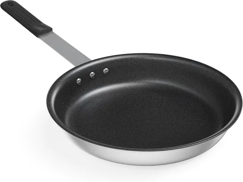 Vista 13 de Sweetcrispy Sartén antiadherente de 8 pulgadas, sartén de aluminio de calibre pesado con base y mango de acero inoxidable, sartén antiadherente