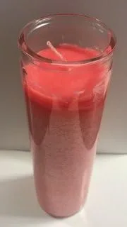 Vista 2 de Miel de Amor - Vela de cristal de miel rosa para parejas, amor, entorno romántico