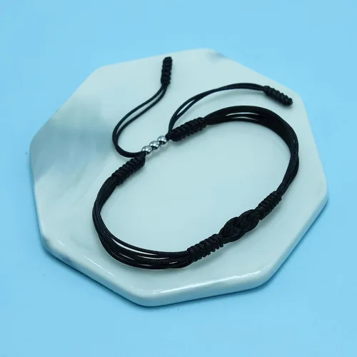 Vista 4 de Pulsera de protección infinita, pulsera tibetana Forever Lucky and Safe de varios colores, pulsera de cuerda de surfista para hombres, mujeres
