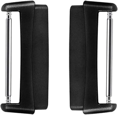 Vista 2 de Adaptador de acero inoxidable compatible con Fitbit Versa 4/3 y Fitbit Sense, adaptador de repuesto de metal para correa de reloj
