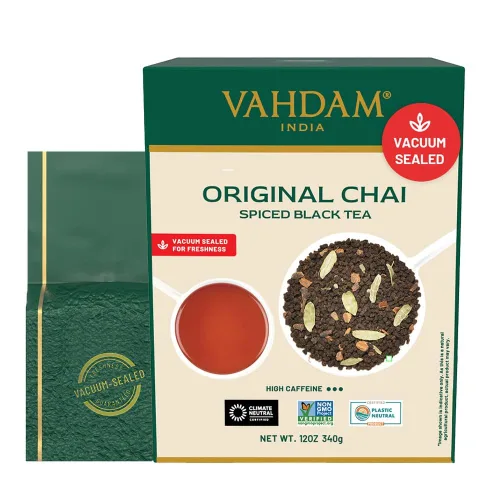 Vista 15 de VAHDAM - Mezcla instantánea de café de cúrcuma (3.5 onzas/40 porciones) sin gluten, sin OGM, rico en curcumina, empaquetado en una lata