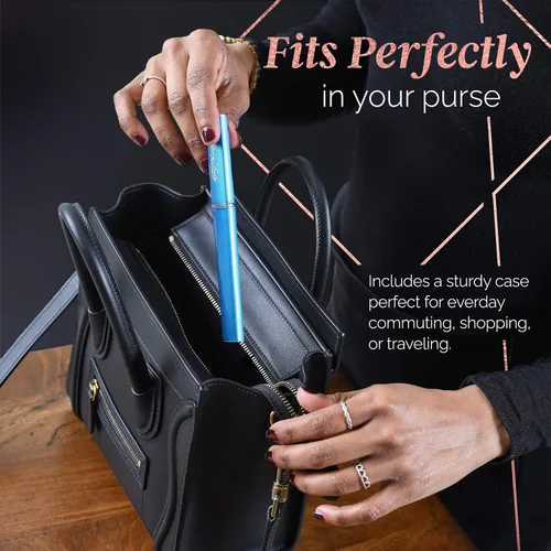 Vista 7 de ClassyLady - Lima de uñas de cristal, lima de uñas de vidrio con estuche para el cuidado profesional de las uñas con estuche