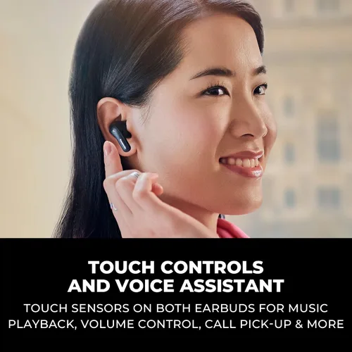 Vista 5 de Panasonic ErgoFit - Auriculares inalámbricos con cancelación de ruido, auriculares intrauditivos con graves potentes XBS, Bluetooth 5.3, estuche